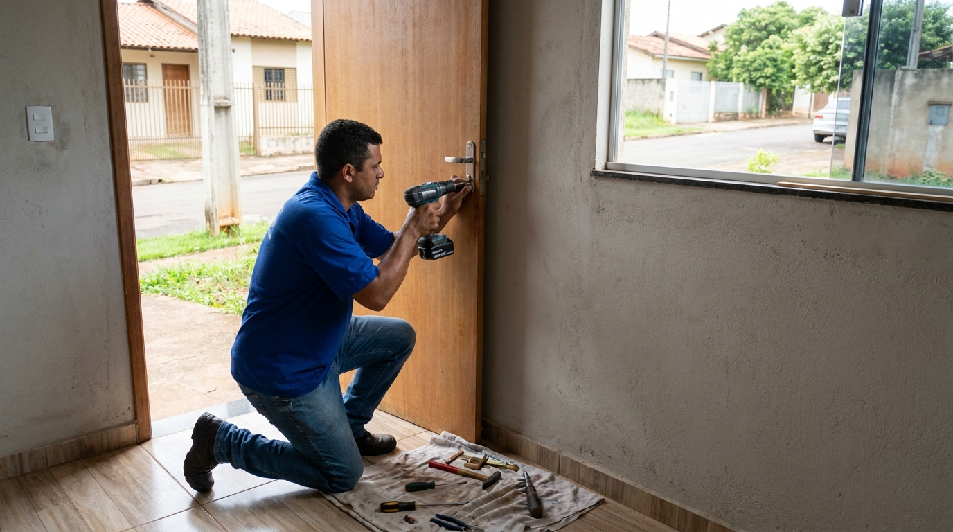 Instalação de Fechadura Residencial profissional em Teresina‑PI
