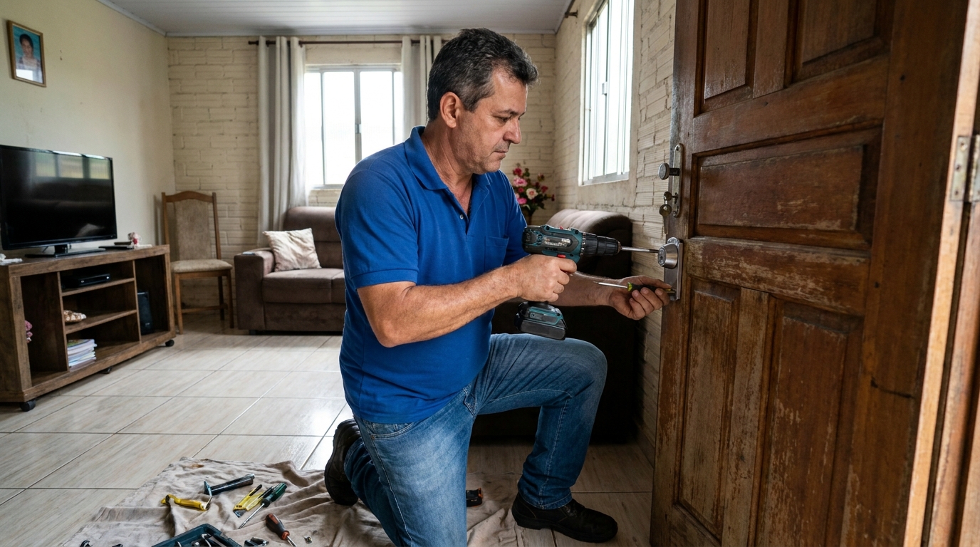 Serviço de Instalação de Fechadura Residencial em Teresina‑PI